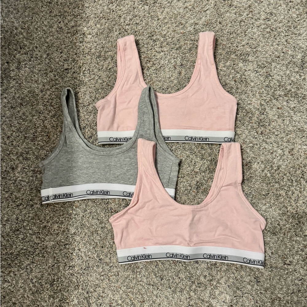 3 pack of calvin klein sports bras